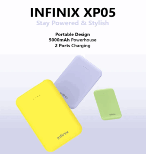 Infinix XP05 XPower Go 12W 5000mAh Power bank – 1 Year Warranty