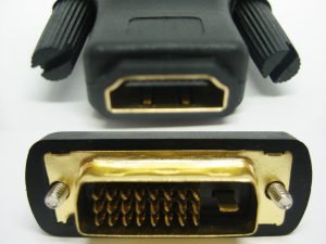 Dvi Male 24+1 To Hdmi Female Connecter