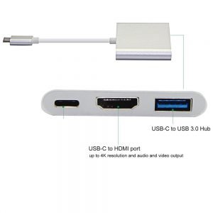 Type C 3.1 To OTG C+HDMI+USB3.0 Multifunction HUB