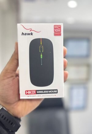 Hawk HK01 Bluetooth Dual-Mode Rechargeable RGB Silent Click Mouse