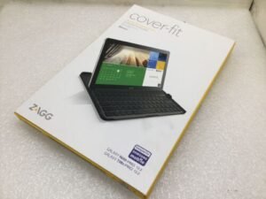 ZAGG Cover Fit Case with Bluetooth Keyboard for Mobile or Tab Black