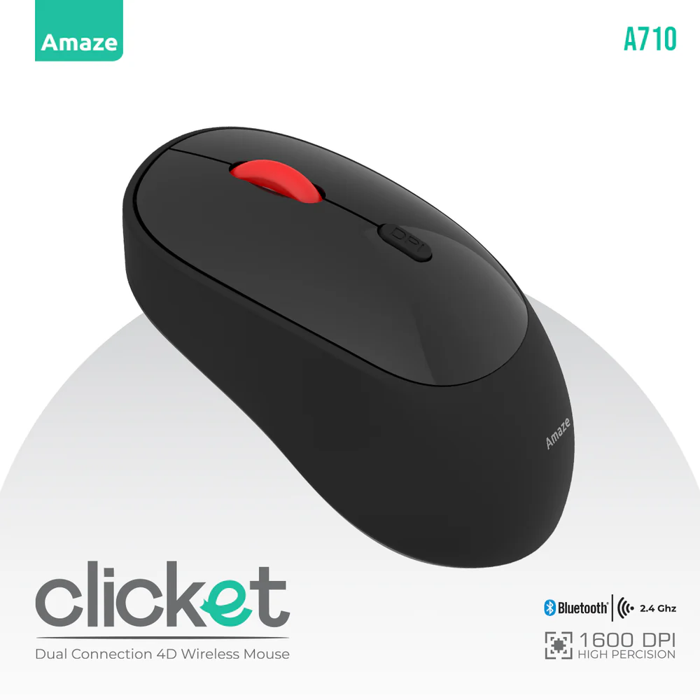 Amaze Clicket Dual Wireless Mouse | A710