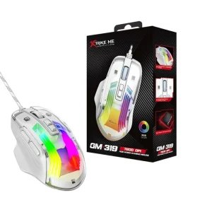 Xtrike Me GM-319 Wired Gaming Mouse, White