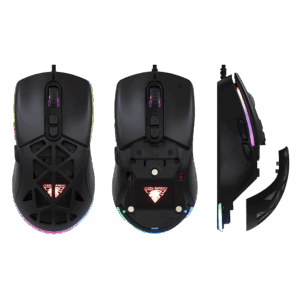 JEDEL GM1390 RGB Gaming Mouse 7D Professional Edition with Software
