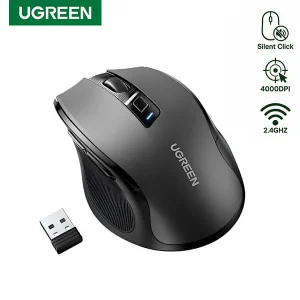 Ugreen 45389 MU006 Ergonomic Optical 4000 DPI Wireless Mouse