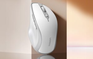 UGREEN 15805 Wireless + Bluetooth Mouse (White)