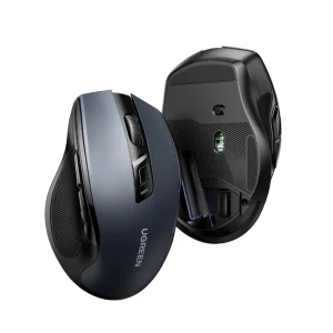 UGREEN Wireless Mouse Bluetooth 5.0 Ergonomic 4000 DPI 6 Mute Buttons For MacBook Tablet Laptop PC 2.4G Mice Mouse