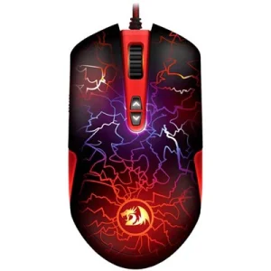 Redragon M701A LAVAWOLF Gaming Mouse, 6400 DPI (Black)
