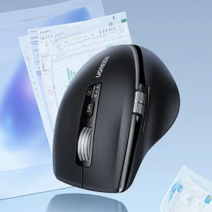 UGREEN Thumb Wheel & Side Scrolling Multi-Mode Wireless Bluetooth Mouse – 45792