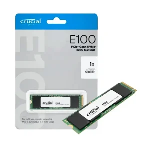 Crucial E100 1TB PCIe Gen4 NVMe SSD