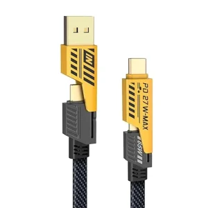 Logilink 4 In 1 Multi USB PD Charging Cable (Type-C To C, C To Lightning, USB To C, USB To Lightning)