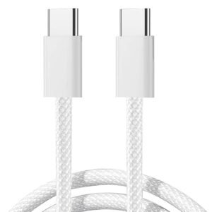 Joyroom S-A45 Ben Series Braided 60W Fast Charging Data Cable (Type-C to Type-C) 1m