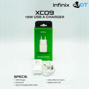 Infinix XC09 Kit 18W Charger With USB-C Cable