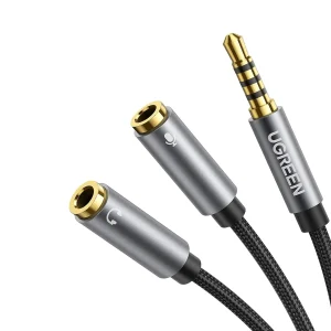 UGREEN 30619 Headphone Splitter 3.5mm to Dual Female Audio Cable